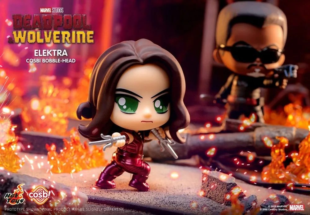 Deadpool & Wolverine Cosbi Figures – Series 2 Blind Box Display 9 cm 11