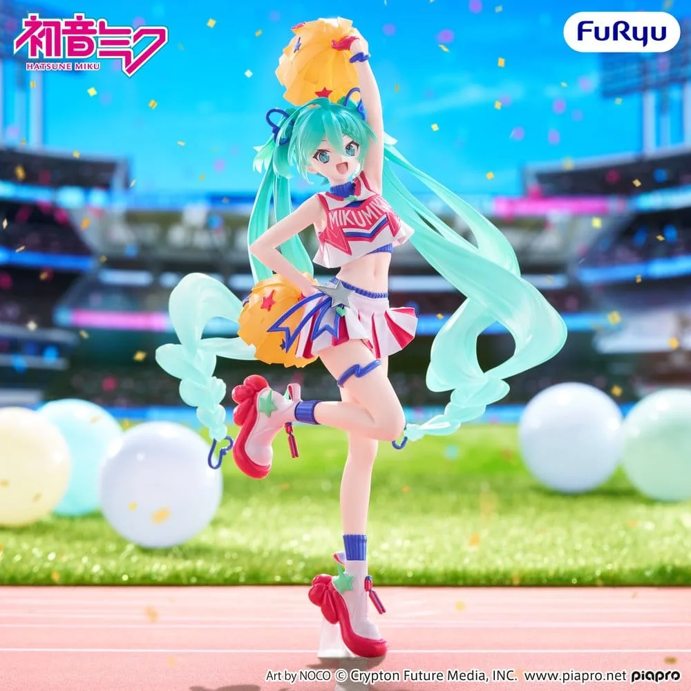 Hatsune Miku PVC Figure – Muchute Cheerleader Version 22 cm