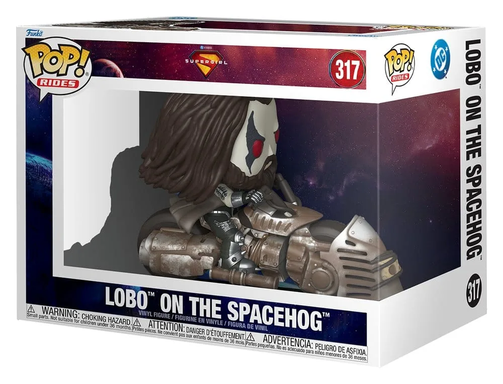 Supergirl (2026) Vinyl Figure – Lobo on the Spacehog 15 cm 2