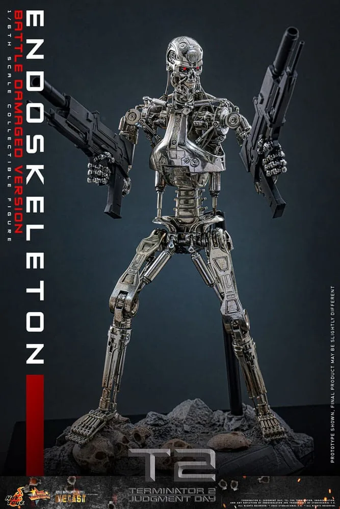 Terminator 2 Figure – Battle-Damaged Endoskeleton 1/6 31 cm 6