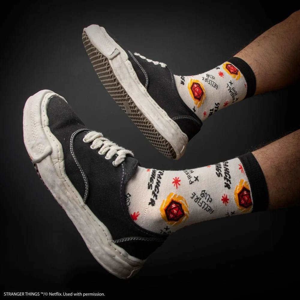 Stranger Things Socks – Hellfire Club 3-Pair Set EU 35–45 2