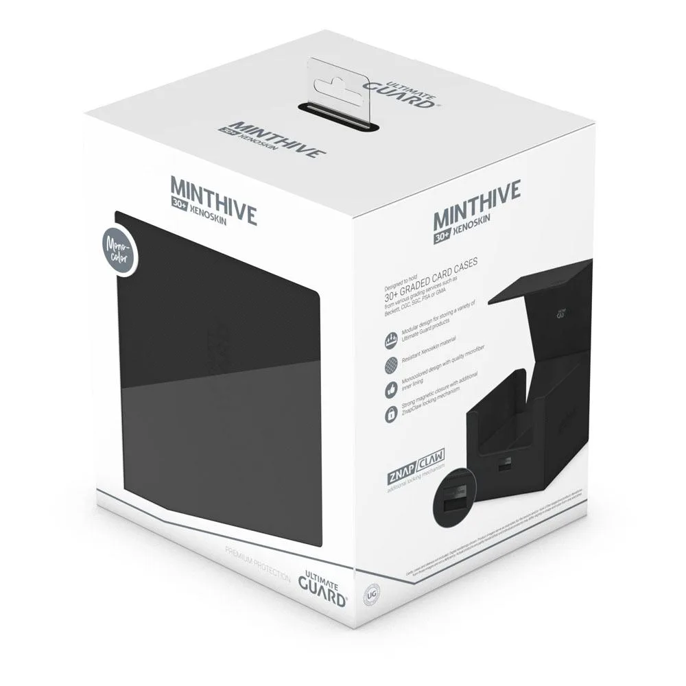 Ultimate Guard Card Storage Box – Minthive 30+ Xenoskin Black 11