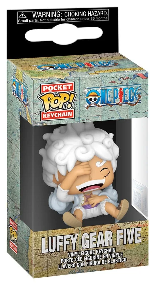 One Piece Vinyl Keychains – Luffy Gear 5 12-Piece Display 4 cm 2