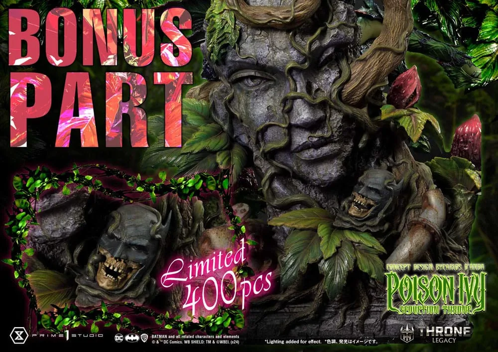 DC Comics Statue – Poison Ivy Seduction Throne Deluxe Bonus 55 cm 22