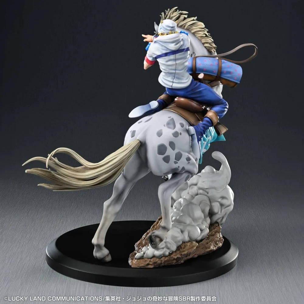 JoJo’s Steel Ball Run Statue – Johnny Joestar and Slow Dancer 30 cm 7