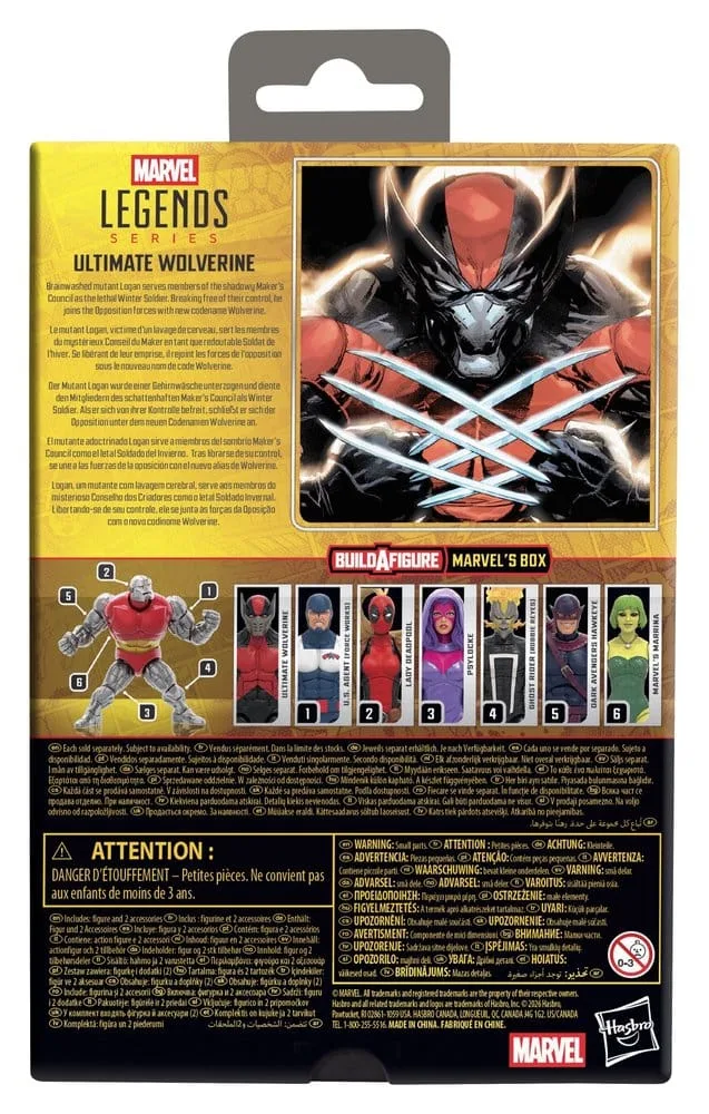 Marvel Action Figure – Legends Ultimate Wolverine 15 cm 2