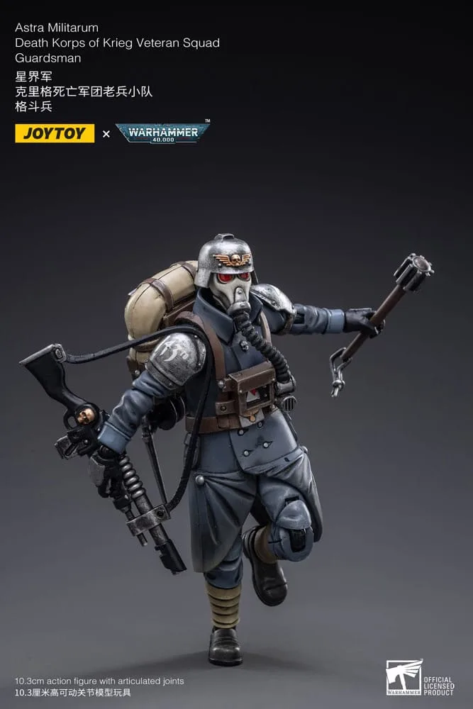 Warhammer 40k Action Figure – Krieg Veteran Guardsman 1/18 11 cm 1