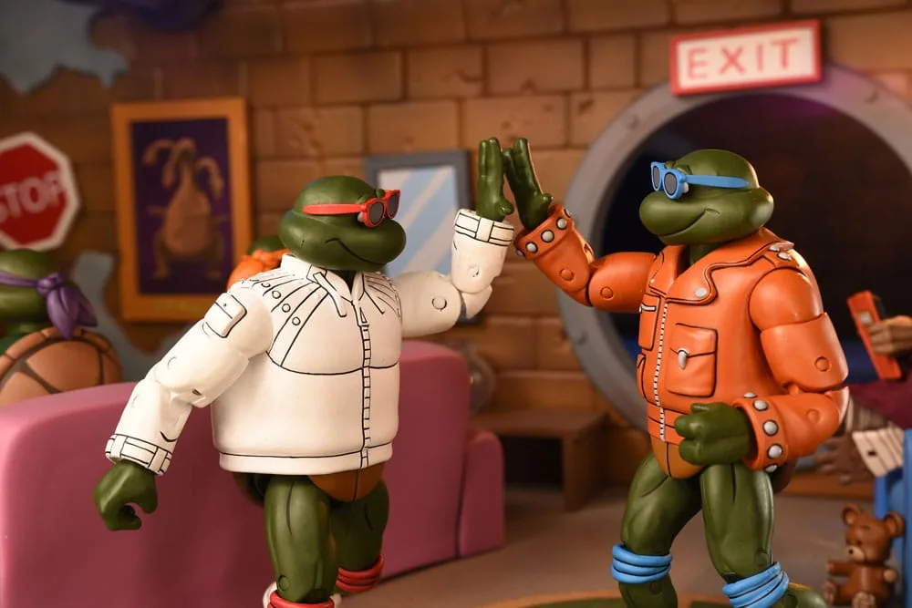 TMNT Action Figures – Punk Leo and Raph 2-Pack 18 cm 14