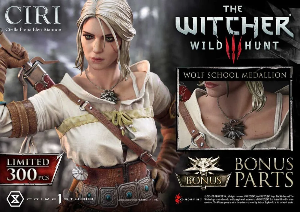 The Witcher 3 Beeld – Ciri Bonus Version 1/3 81 cm 2