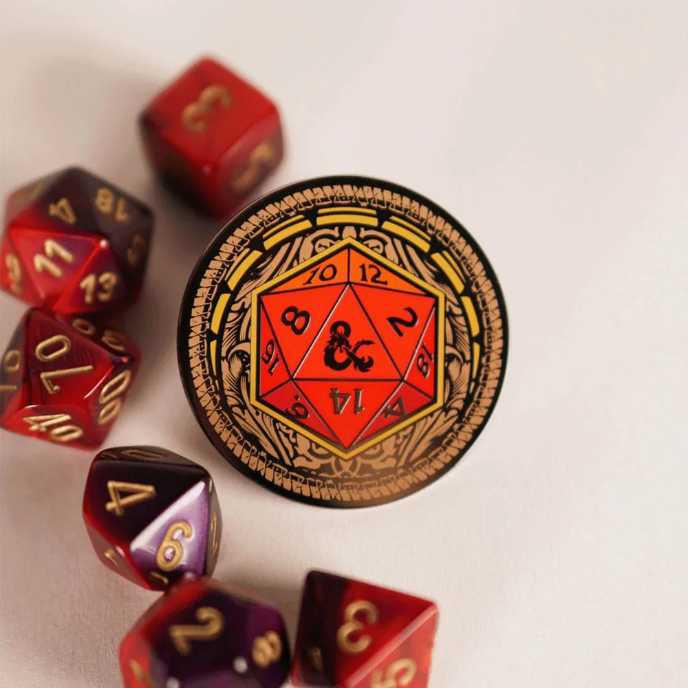 Dungeons & Dragons Pins – Mystery D20 Blind Box Assortment 10-Pack 13