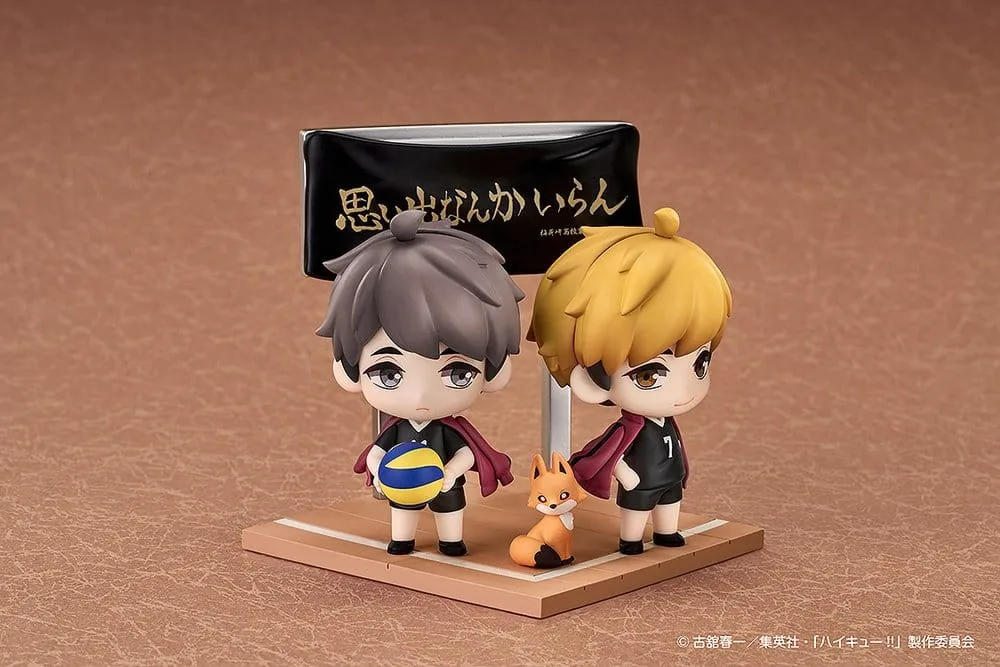Haikyu Mini Figures – Qset Plus Atsumu and Osamu Miya 2 Pack 8 cm 3
