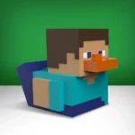 Minecraft PVC Figure – Steve Tubbz 1st Edition 10 cm 6