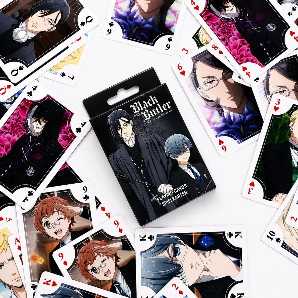 Black Butler speelkaarten – Public School Arc 54 kaarten 3