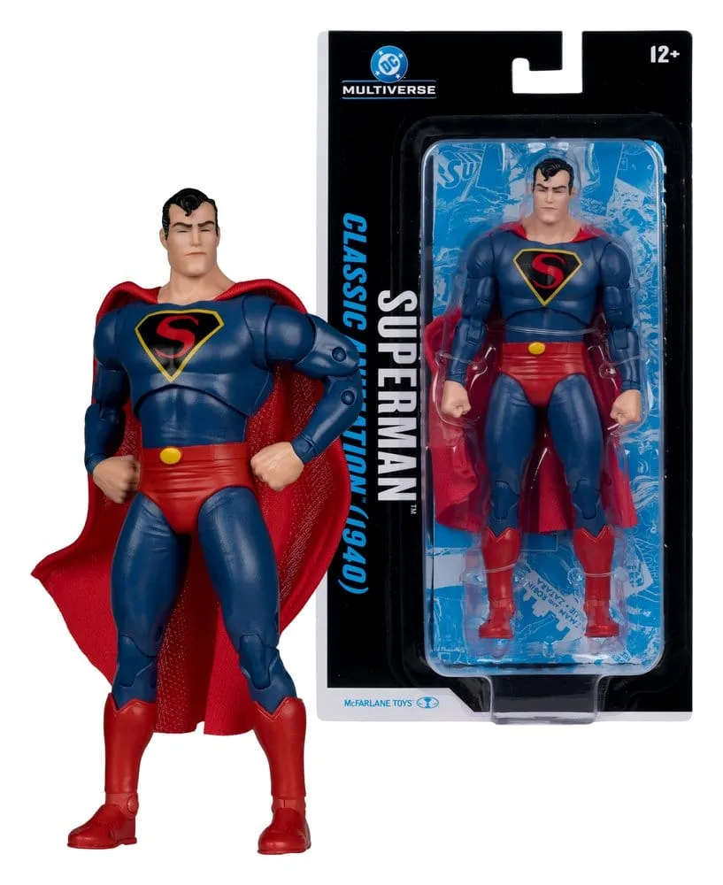 DC Multiverse Actiefiguur – Superman Classic Animation 1940 2