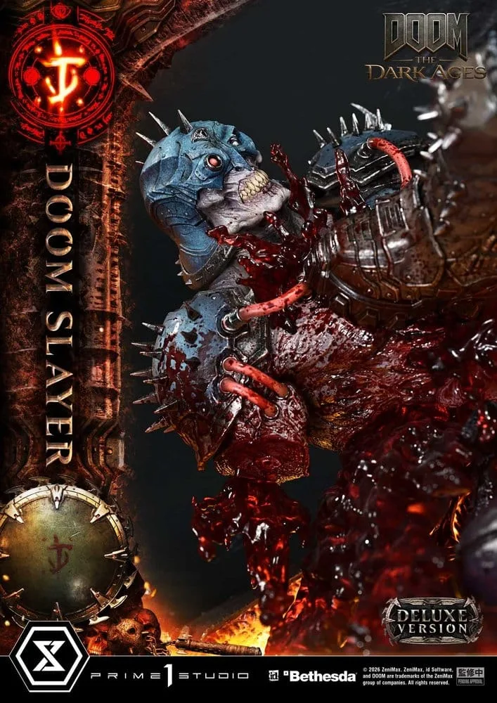 DOOM The Dark Ages Statue – Slayer Deluxe 1/4 77 cm 14