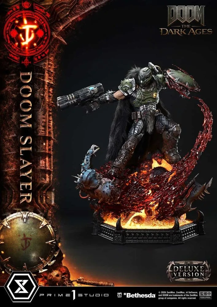 DOOM The Dark Ages Statue – Slayer Deluxe 1/4 77 cm 8