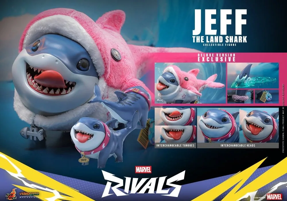 Marvel Rivals Action Figure – Jeff the Land Shark Deluxe 11 cm 9