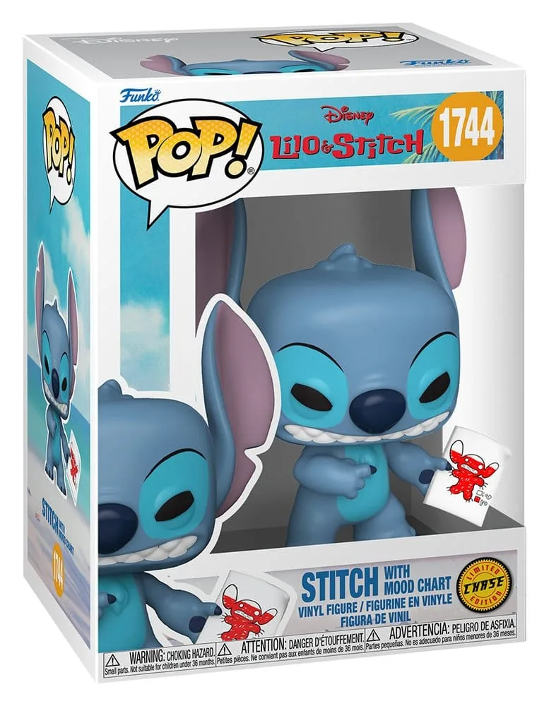 Lilo & Stitch Vinyl Figures – Mood Chart Chase Assortment 9 cm 4