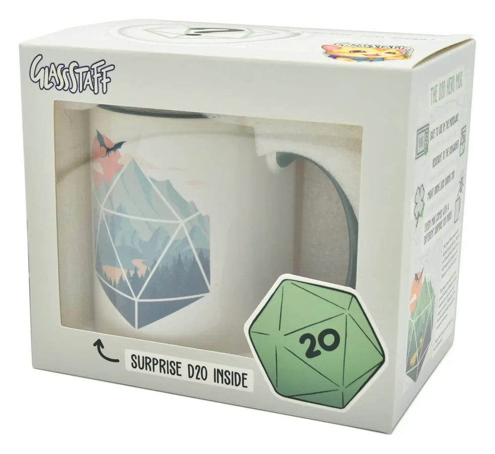 Glassstaff Mug and Dice Gift Set – A D20 Scene 3