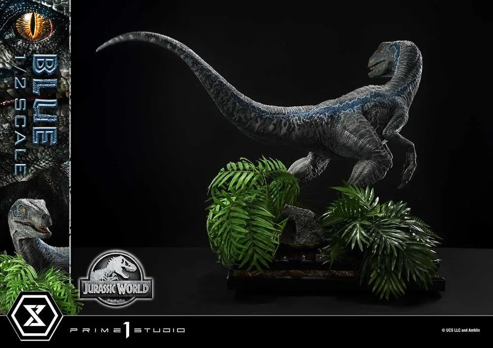 Jurassic World Fallen Kingdom Statue – Blue 1/2 Scale 88 cm 7