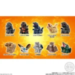Godzilla Soft Vinyl Figure Display – Reissue 10 Blind Boxes 8 cm 12