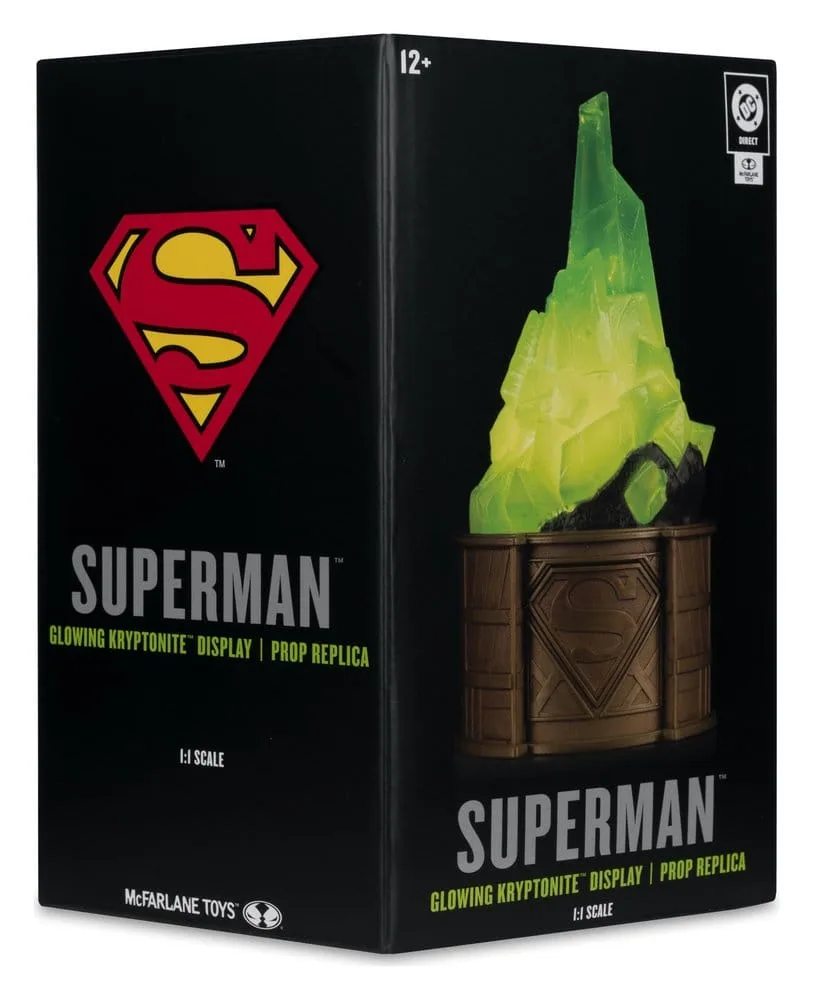 Superman Replik – Gold Label Kryptonit mit Beleuchtung 18 cm 8