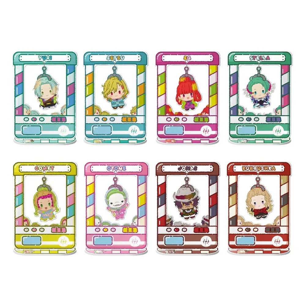 Gnosia Acrylic Figures – Vol. 1 Blind Box Display of 8 9 cm