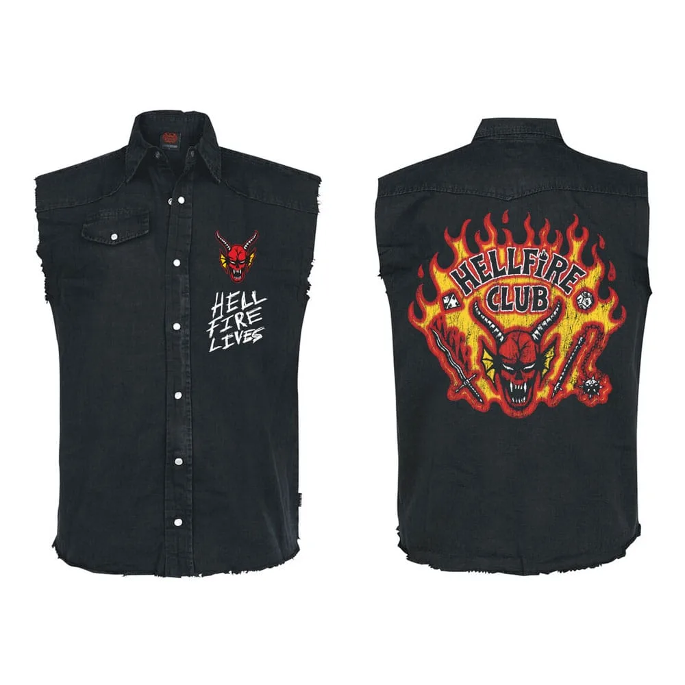 Stranger Things Shirt – Hellfire Distressed