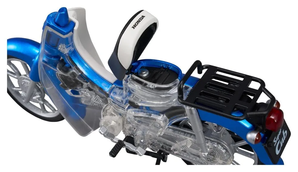Honda Model Kit – Super Cub 110 Glint Wave Blue Metallic 2