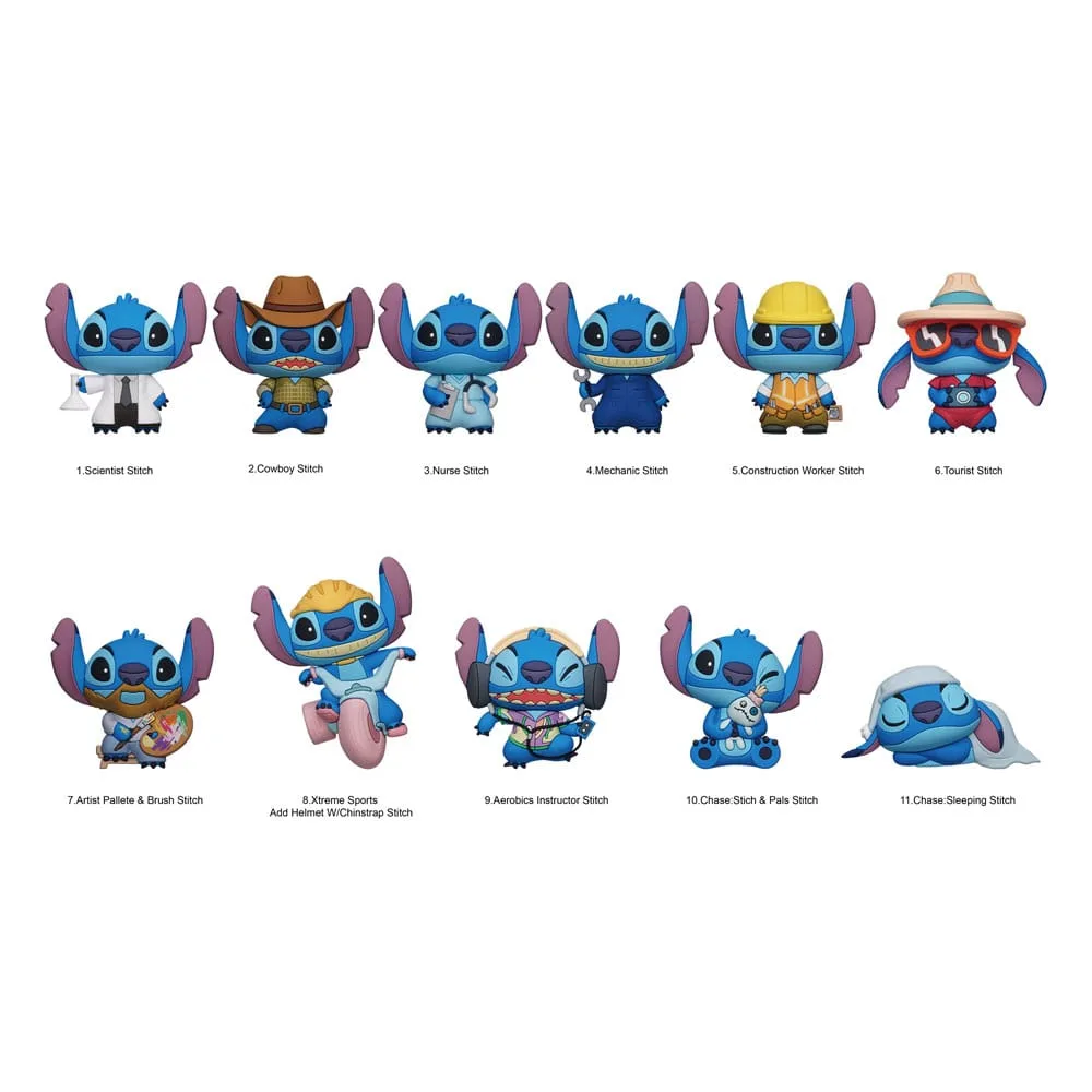 Lilo & Stitch Bag Clips – Series 6 Display of 24