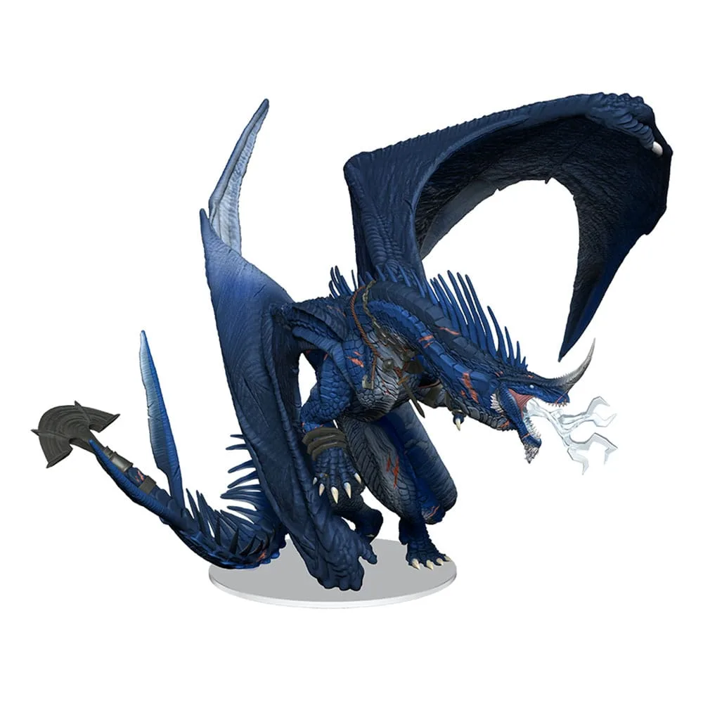 D&D Miniature – Anthradusk Ancient Blue Dragon 20 cm