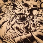 Teenage Mutant Ninja Turtles Art Print – Comic 42 x 30 cm 6
