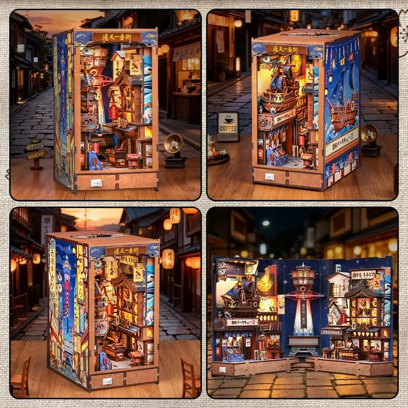 Tsutenkaku Ichiban Street Book Nook – CuteBee 23 x 12 cm 4