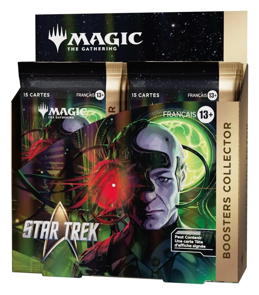 Magic the Gathering Star Trek Booster Display – 12 Collector French