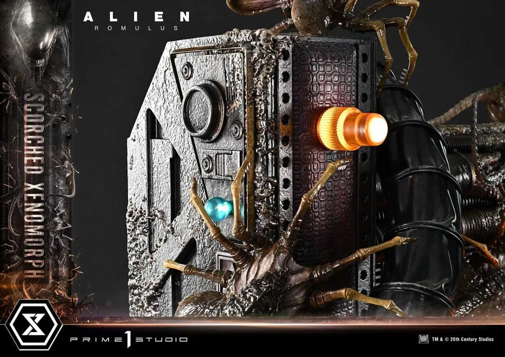Alien Romulus Statue – Scorched Xenomorph 98 cm 26