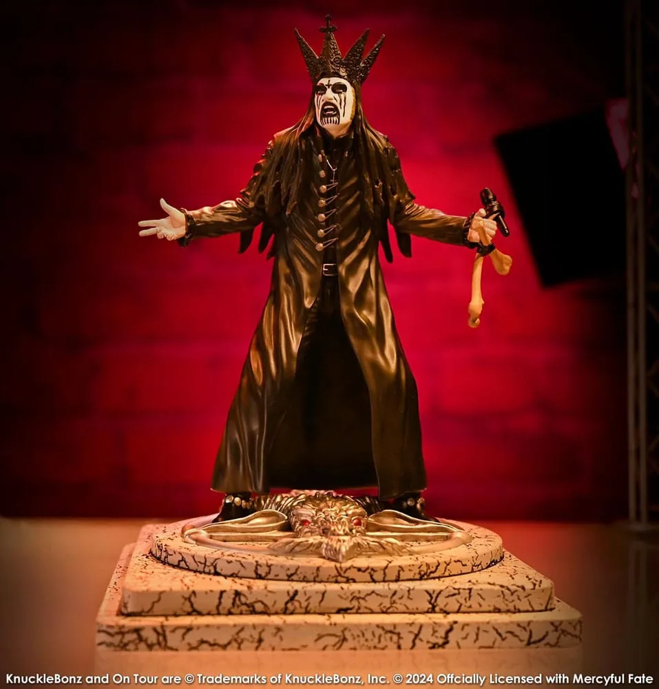 Mercyful Fate Statue – King Diamond III Black Version 22 cm 19