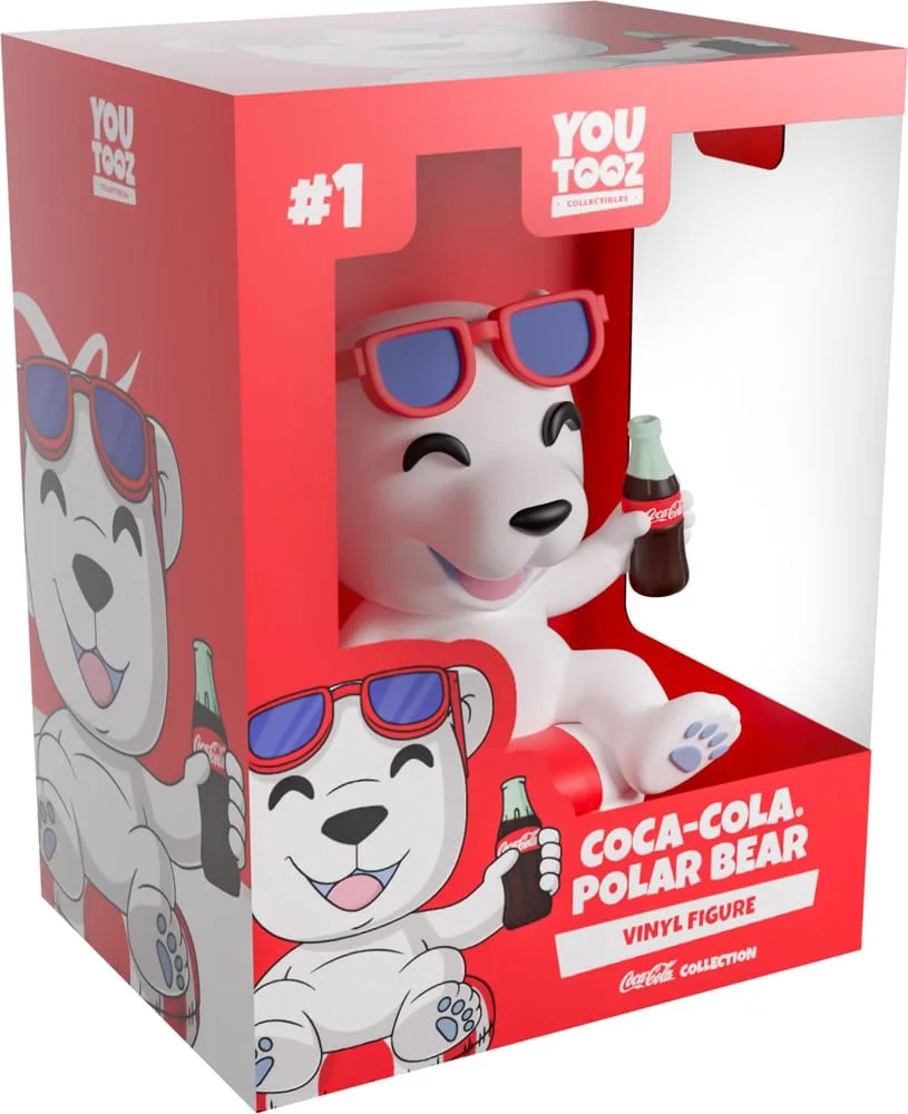 Coca-Cola Vinyl Figure – Youtooz Polar Bear 8 cm 2