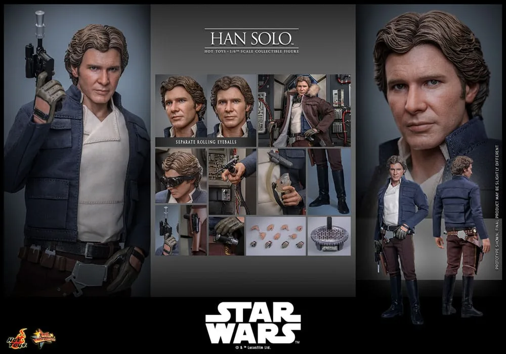 Star Wars Episode V Action Figure – Han Solo 1:6 Scale 31 cm 21