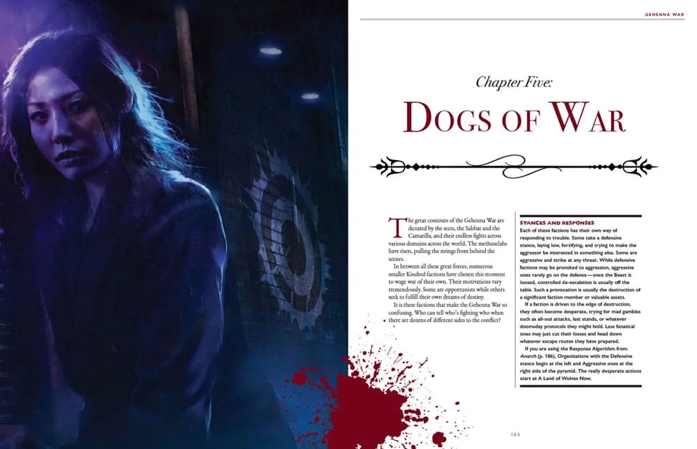 Vampire: The Masquerade Quellenband – Gehenna War 5. Edition 2