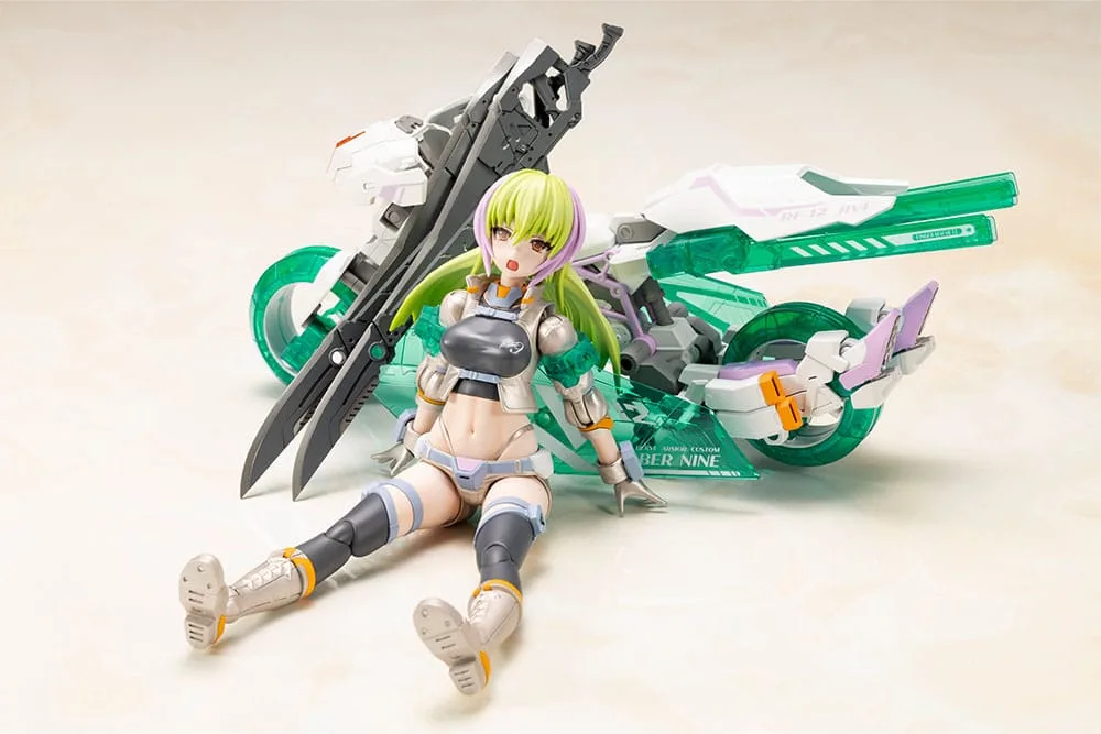 Frame Arms Girl Model Kit – Wilber Nine Beryl Armor Custom 16 cm 14
