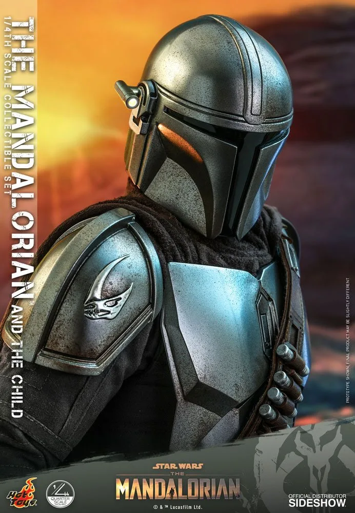 Star Wars Action Figure Set – The Mandalorian and The Child 1/4 14