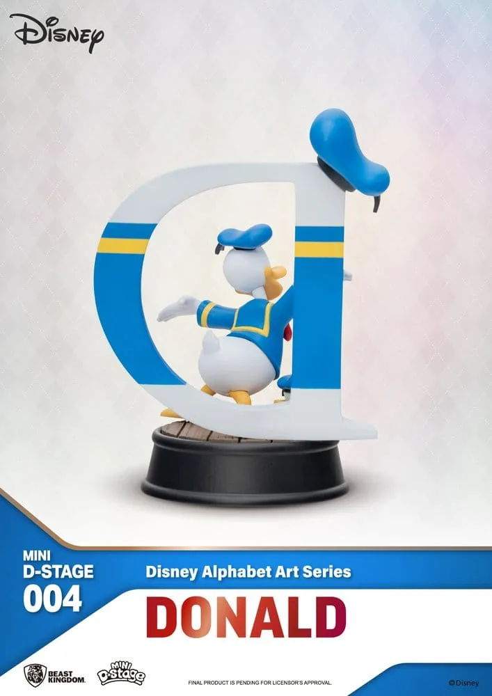 Disney Mini Diorama Statues – Alphabet Art 6-Pack 10 cm 3