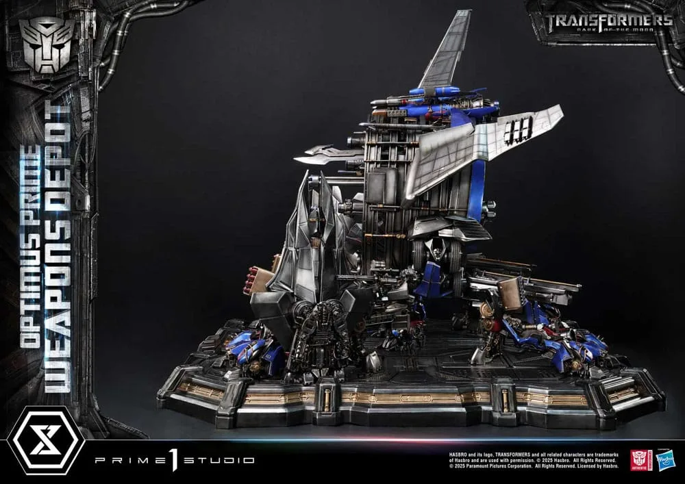 Transformers Statue – Optimus Prime Weapons Depot Bonus Version 14
