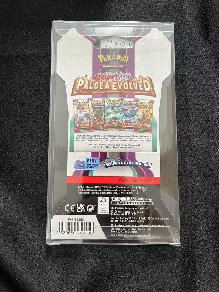 Pokémon TCG Booster Pack Protectors – Evoretro PET 10-Pack 9
