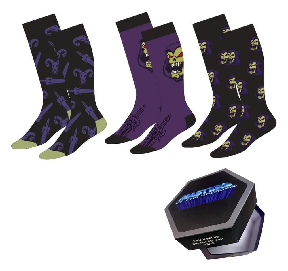 Masters of the Universe Socks – 3-Pack Size 38-45