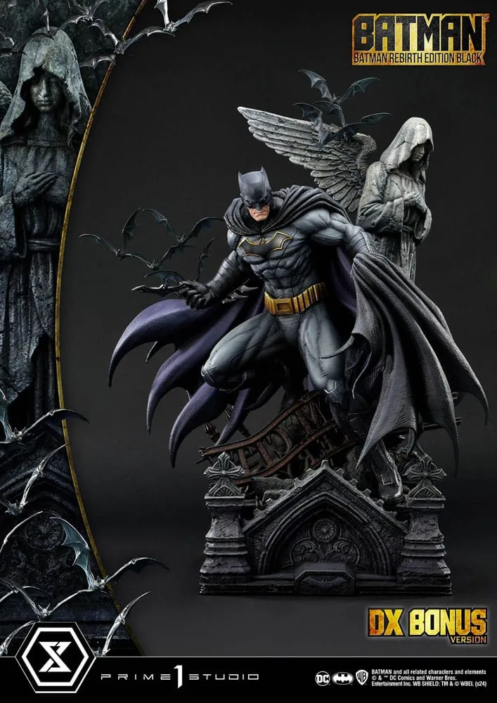 Batman Statue – Rebirth Black Deluxe Bonus Edition 71 cm