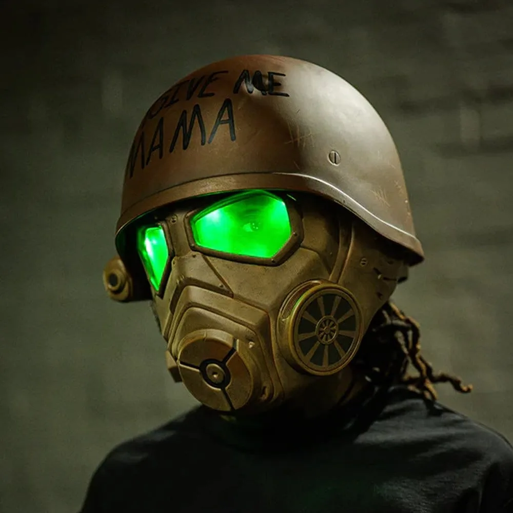 Fallout Helmet – NCR Desert Ranger Light-Up Replica 3