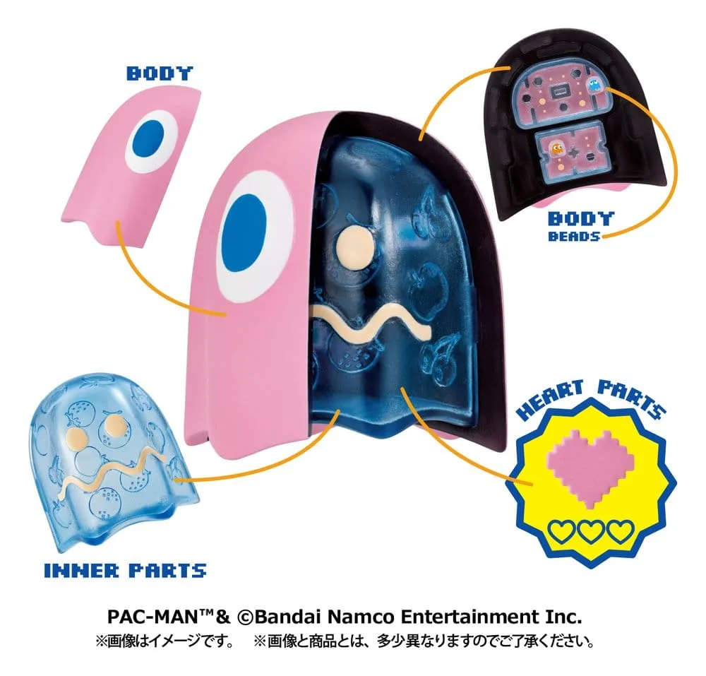 Pac-Man Mini Figures – Inside Fantasy 4-Box Display 6 cm 9