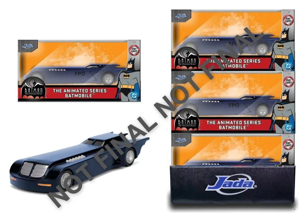 Batman Animated Series Diecast Models – Batmobile 6-Pack 1/32