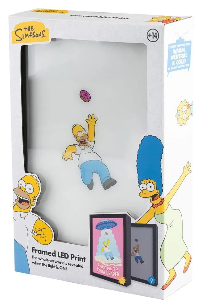 The Simpsons Framed LED Poster – Changing Design 20 x 28 cm 11